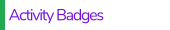 Activity Badges
