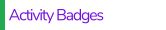 Activity Badges
