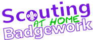 Scouting AT HOME Badgework