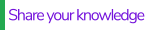 Share your knowledge